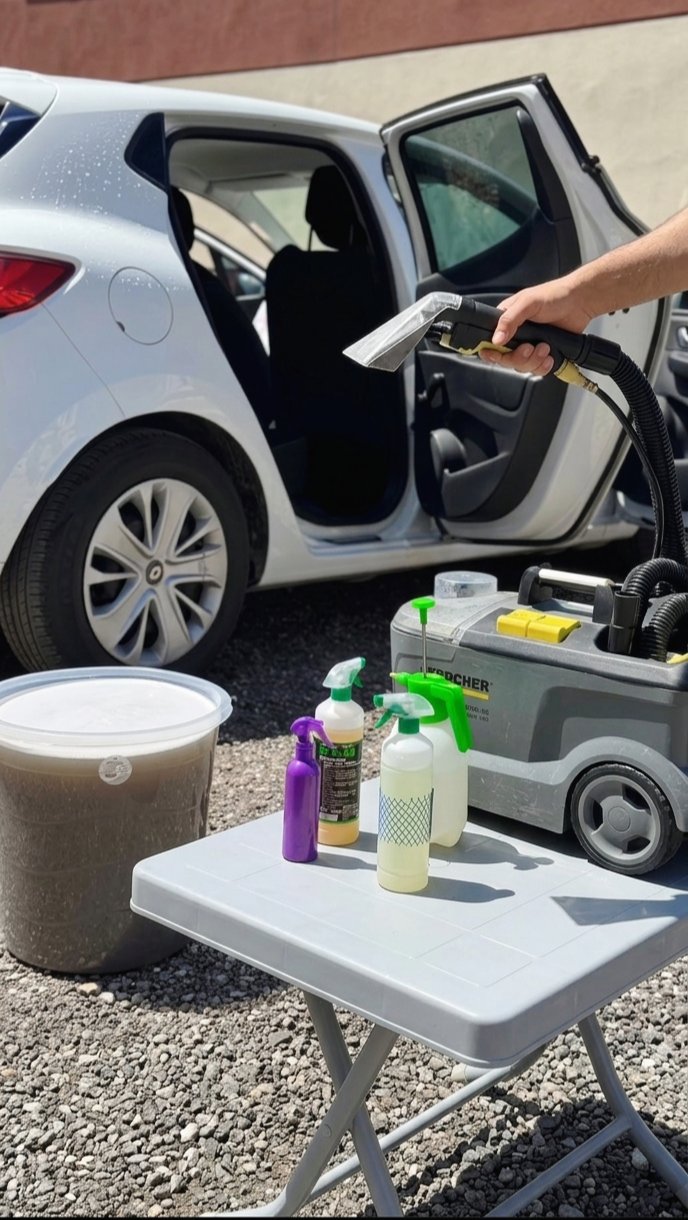 Araç Koltuğu Temizleme